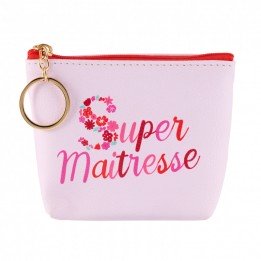 Trousse rose "Super maîtresse"