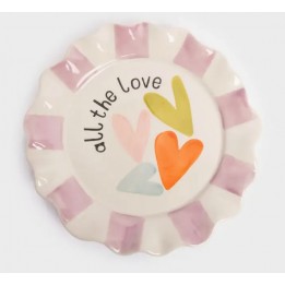 Assiettes "all the love"