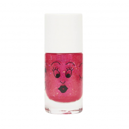 Vernis "Rose pailleté"