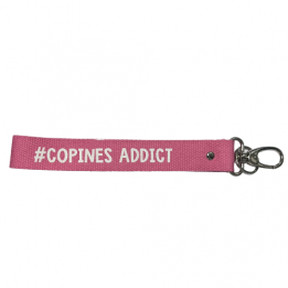 Porte-clés "COPINES ADDICT"